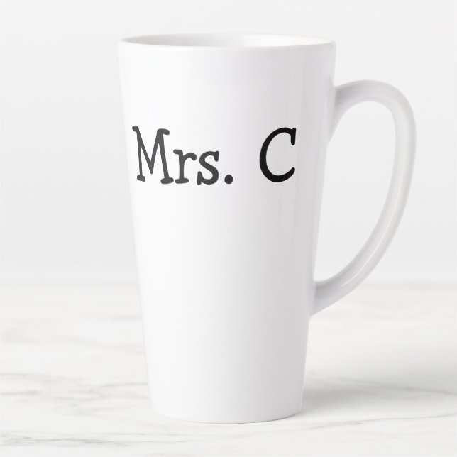 Mrs. C    Teacher / Educator Mug (Right)