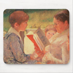 Mrs Cassatt Reading to her Grandchildren, 1888 Mouse Pad