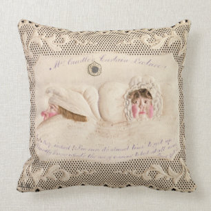 Mrs Caudle's Curtain Lecture, Victorian card from Cushion