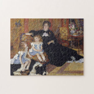 Mrs. Charpentier by Renoir Impressionist Painting Jigsaw Puzzle