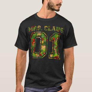 Mrs Claus 01 Outfit Mum Womens Matching Couple Chr T-Shirt
