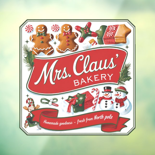 Mrs, Claus bakery Christmas (Sheet 3)