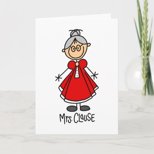Mrs. Claus Card (Front)