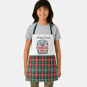 Mrs. Claus gingerbread bakery  Apron