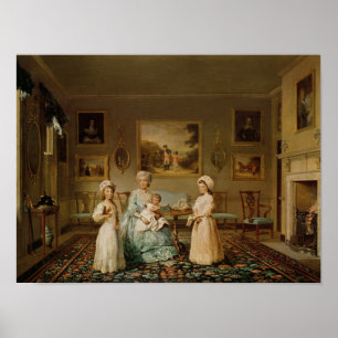 Mrs Congreve and her children Poster