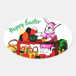 MRS. COTTONTAILS EASTER WORKSHOP stickers
