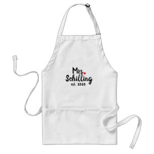 mrs custom apron