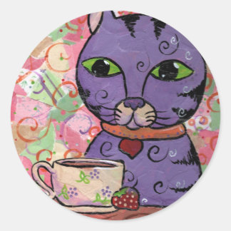 Mrs. Dashwood Classic Round Sticker
