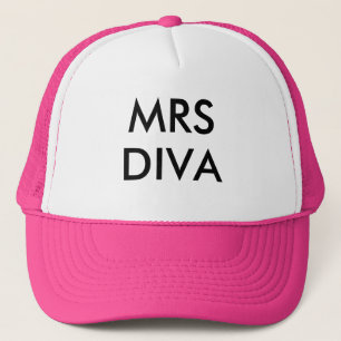 Mrs. diva hat, for sale ! trucker hat