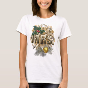MRS. First Christmas T-Shirt