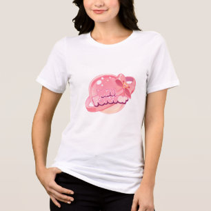 Mrs Forever Lips T-Shirt Tri-Blend Shirt