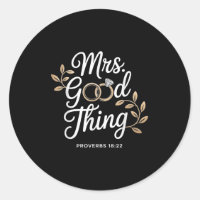 Mrs Good Thing Christian Proverbs Christian Couple