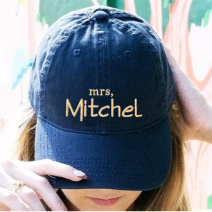 Mrs Hat, Newlywed Bride Hat, Wifey Hat, Bride Gift Embroidered Hat