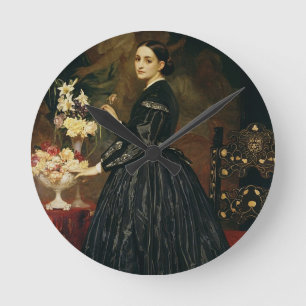 Mrs James Guthrie, c.1864-5 (oil on canvas) Round Clock