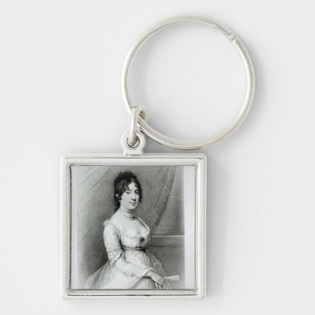 Mrs James Madison, Dolley Payne , c.1804-55 Key Ring (Front)