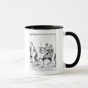 Mrs Jane Lane riding with King Charles II Mug