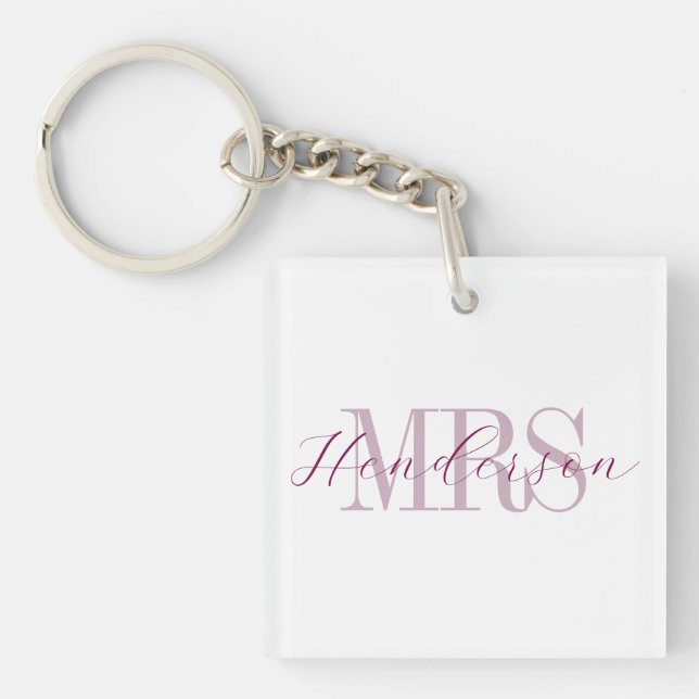 Mrs. Key Ring (Front)