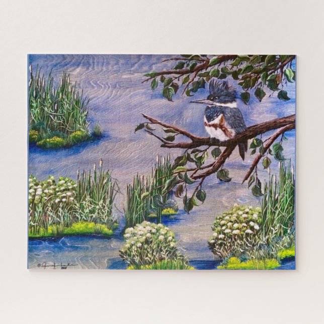 Mrs. Kingfisher Jigsaw Puzzle (Horizontal)