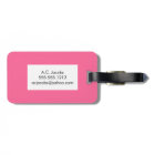 Mrs. Luggage Tag - pink