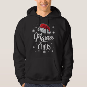 Mrs. Mama Santa Claus Christmas Mum Matching Famil Hoodie