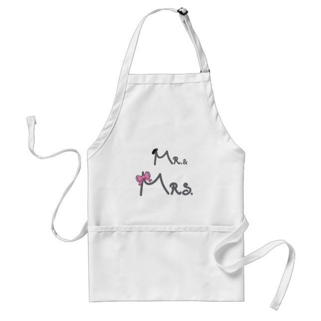 Mrs (Mr and Mrs) Standard Apron (Front)