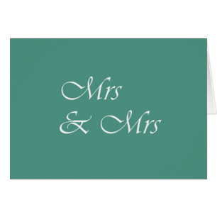 Mrs & Mrs Typography