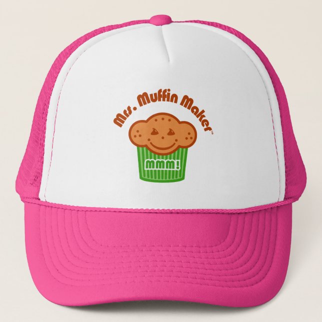 Mrs. Muffin Maker Trucker Hat (Front)