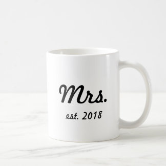 Mrs. Mug Est 2018 Just Married
