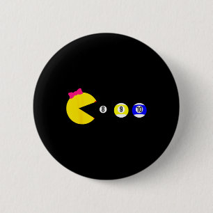 Mrs Nom Nom Billiards 6 Cm Round Badge