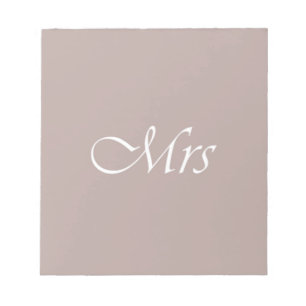 Mrs Notepad