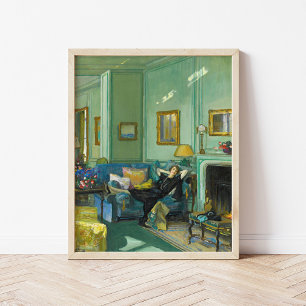 Mrs. Osler Sir John Lavery Poster