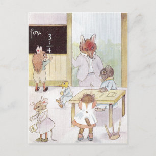 Mrs. Owl's School Postcard