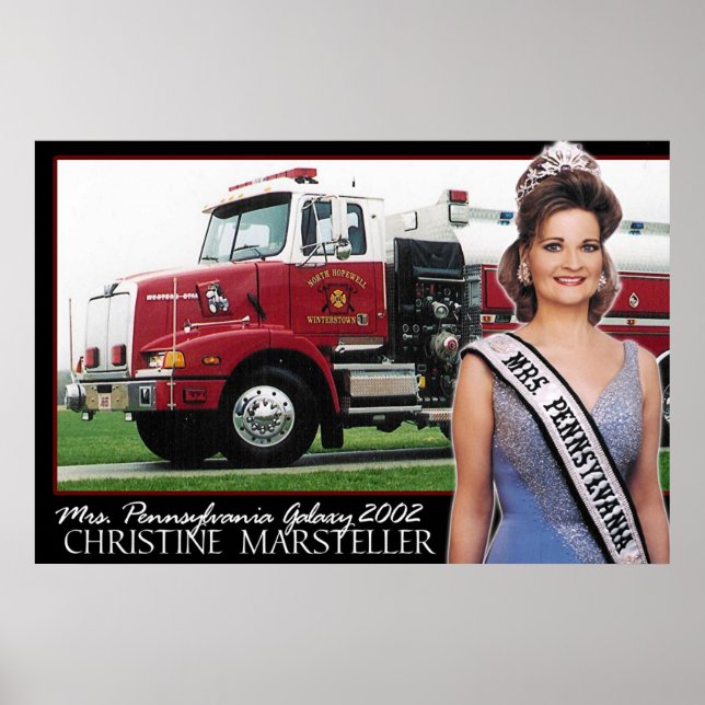 Mrs. Pennsylvania Galaxy 2002 - Firetruck-2 Poster (Front)
