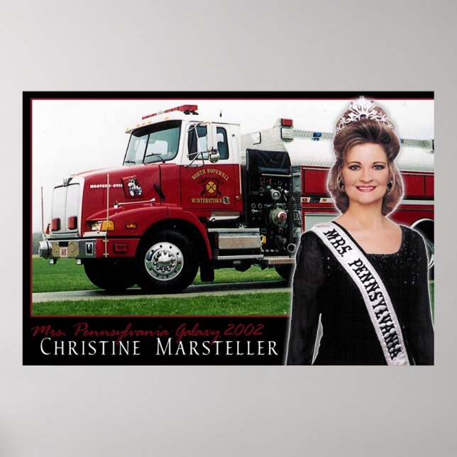 Mrs. Pennsylvania Galaxy 2002 - Firetruck-2 Poster (Front)