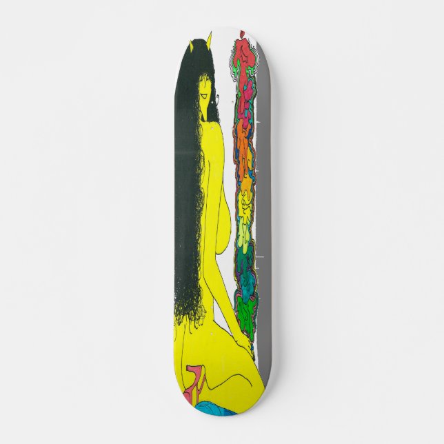 Mrs Percentum - Skateboard (Front)
