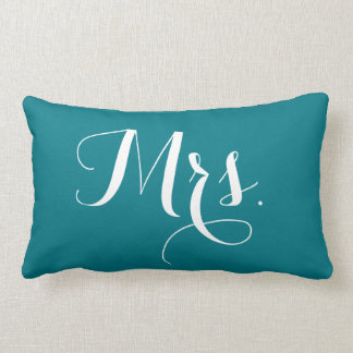 "Mrs." pillow