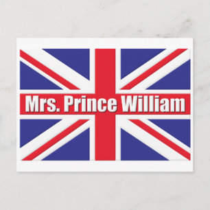 Mrs. Prince William Postcard