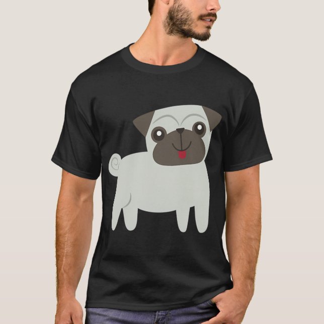 Mrs Pug T-Shirt (Front)