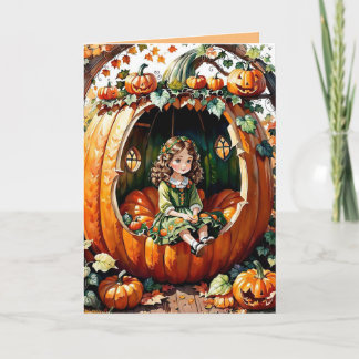Mrs. Pumpkin-Eater Note  Card