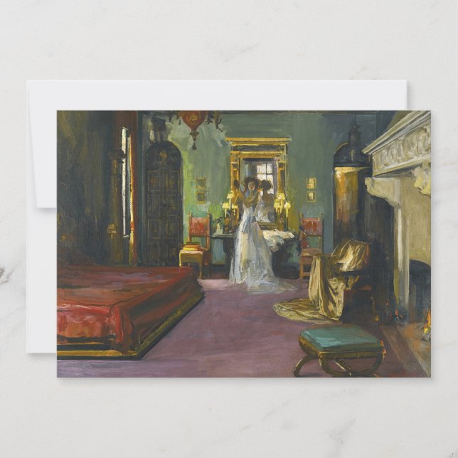 Mrs. Rosen’s Bedroom | Sir John Lavery (Front)