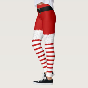 Mrs. Santa Claus Leggings