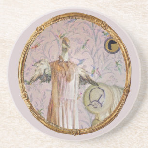 Mrs. Smew's Portrait Coaster