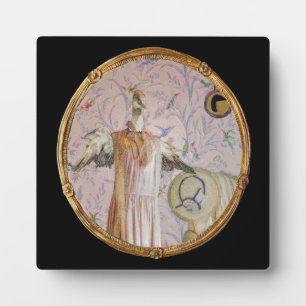 Mrs. Smew's Portrait Plaque