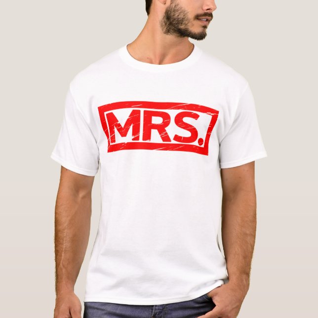Mrs. Stamp T-Shirt (Front)