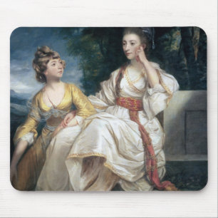 Mrs Thrale and her Daughter Hester 1777-78 Mouse Pad