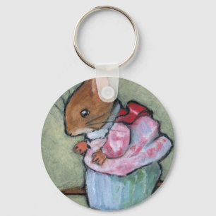 MRS TITTLEMOUSE #2  After B. Potter Key Ring