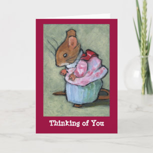 MRS TITTLEMOUSE, Thinking of You Card