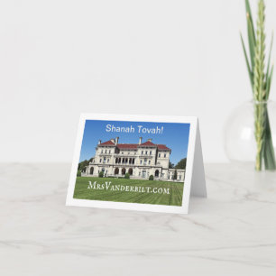 Mrs. Vanderbilt "Shanah Tovah" Rosh Hashanah Cards