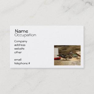 Mrs. Wood Duck Business Card