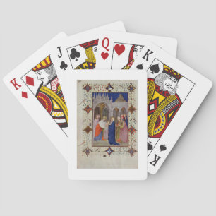 MS 11060-11061 Hours of Notre Dame: None, The Pres Playing Cards